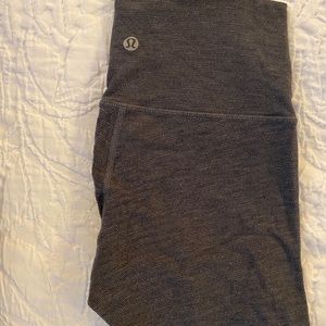 Lululemon 7/8 Grey Leggings